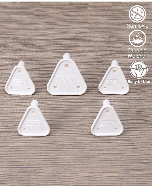 Babyhug Safety Electric Socket Plug Cover Guards - Pack of 5