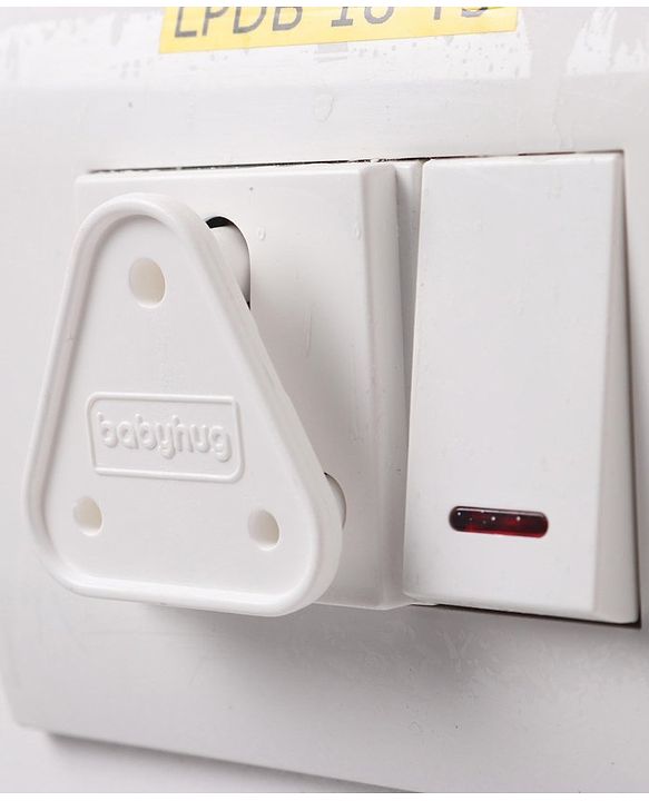 Babyhug Safety Electric Socket Plug Cover Guards - Pack of 5