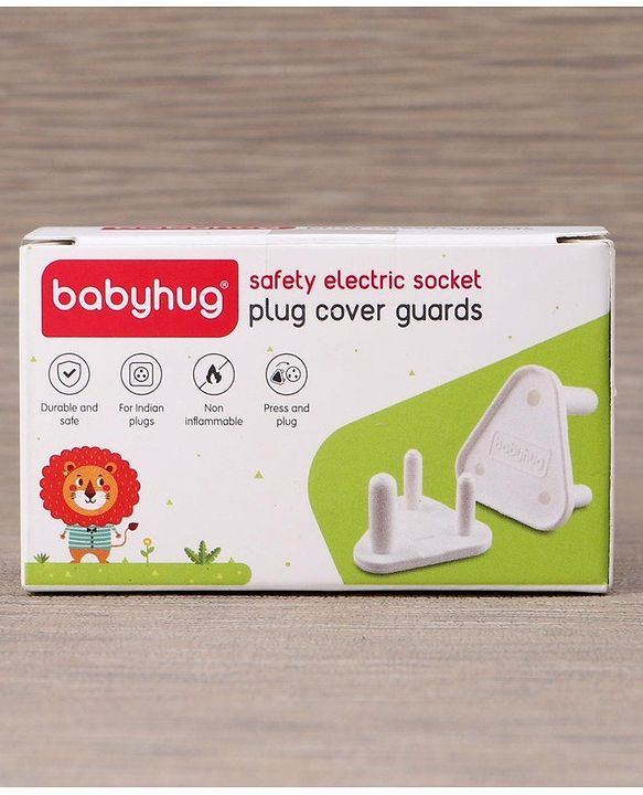 Babyhug Safety Electric Socket Plug Cover Guards - Pack of 5