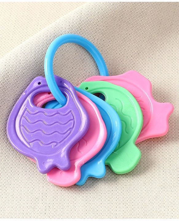 Babyhug Fish Shaped Teether (Colour May Vary)