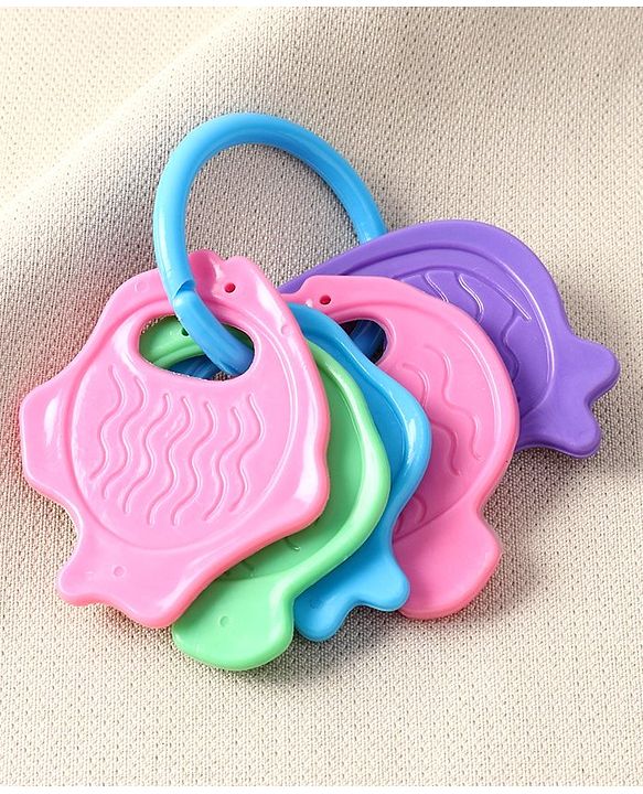 Babyhug Fish Shaped Teether (Colour May Vary)