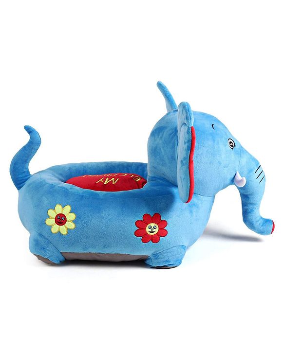 Babyhug Soft Seat Elephant Shaped - Blue