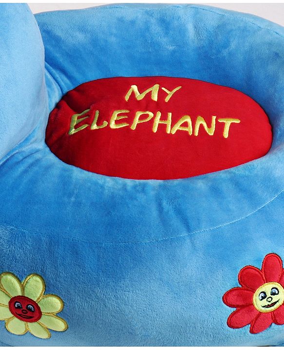 Babyhug Soft Seat Elephant Shaped - Blue