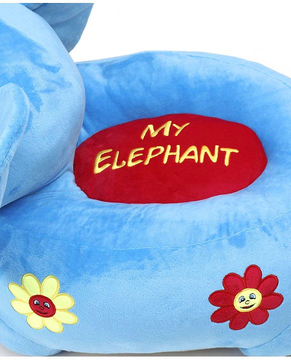 Babyhug Soft Seat Elephant Shaped - Blue