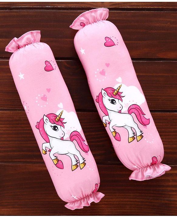 Babyhug Bedding Set Unicorn Print - Pink