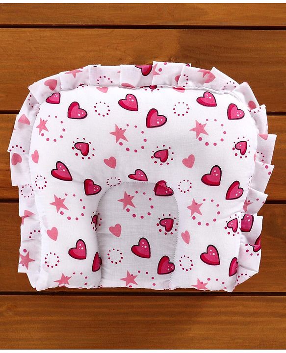 Babyhug Mosquito Net Set With Mattress Unicorn Print - Pink