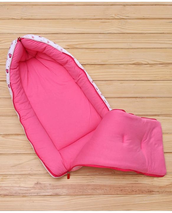 Babyhug Premium Sleeping Bag Unicorn Print - Pink