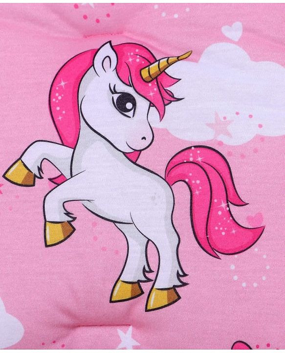 Babyhug Premium Sleeping Bag Unicorn Print - Pink