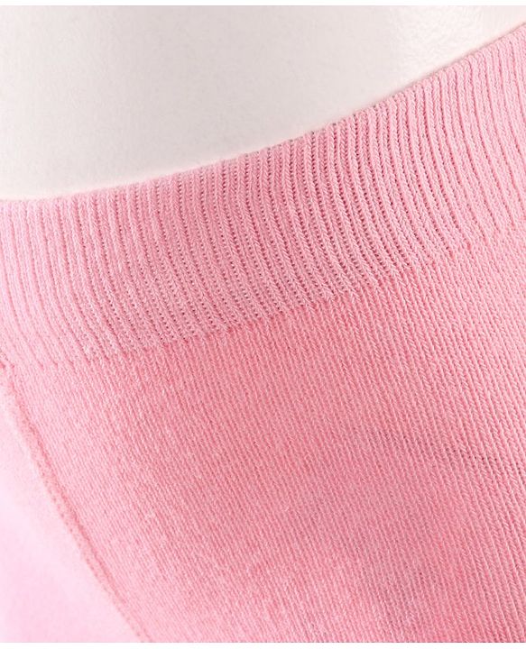 Cute Walk By Babyhug Anti-Bacterial Footed Tights Star Print - Pink
