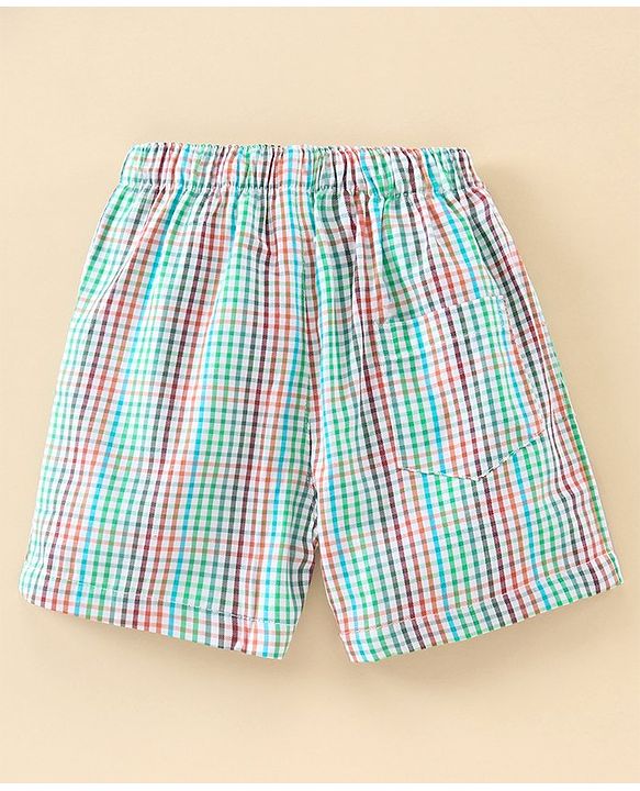 Babyhug 100% Cotton Boxer Basket Ball Print Pack of 3 - Blue