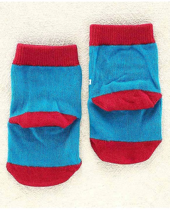 Cutewalk By Babyhug Anti Bacterial Ankle Length Socks Pack o 2 - Multicolor