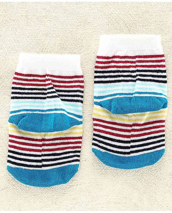 Cutewalk By Babyhug Anti Bacterial Ankle Length Socks Pack o 2 - Multicolor