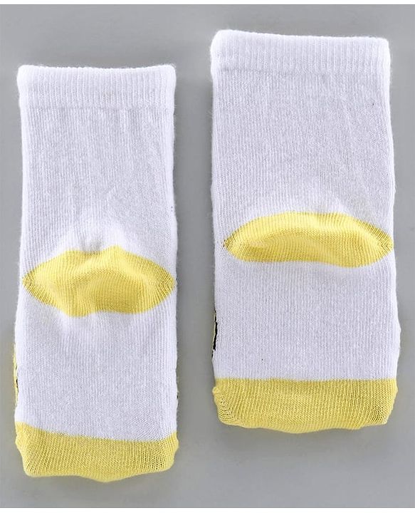 Cute Walk by Babyhug Anti-bacterial Ankle Length Socks Pineapple Design Pack of 3 - White Pink