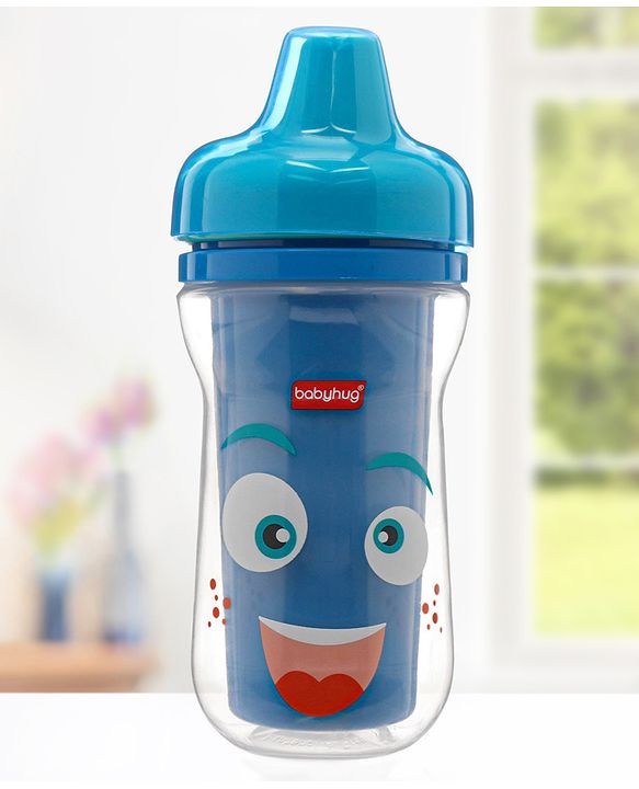 Babyhug Insulated Spill Proof Spout Cup - Blue