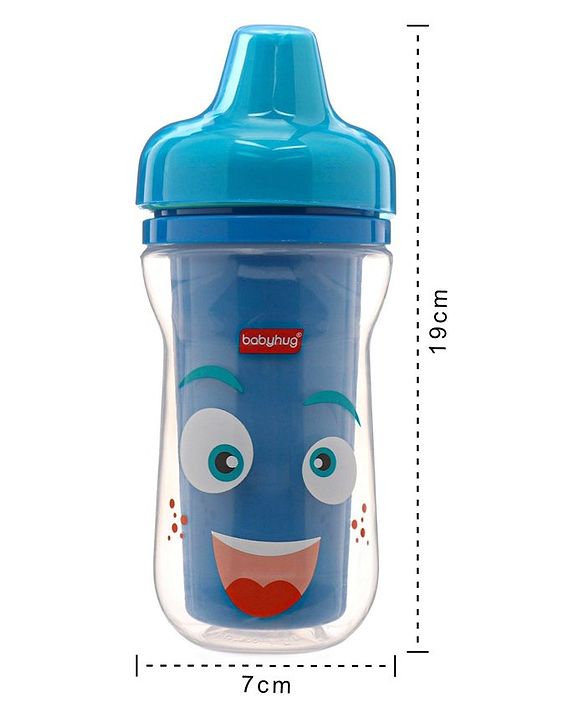 Babyhug Insulated Spill Proof Spout Cup - Blue