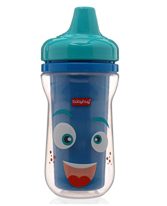 Babyhug Insulated Spill Proof Spout Cup - Blue