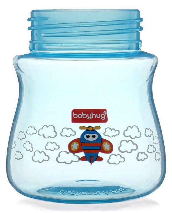 Babyhug Twin Handle Training Soft Spout Cup Blue - 150 ml