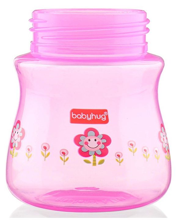 Babyhug Twin Handle Training Soft Spout Sipper Pink - 150 ml