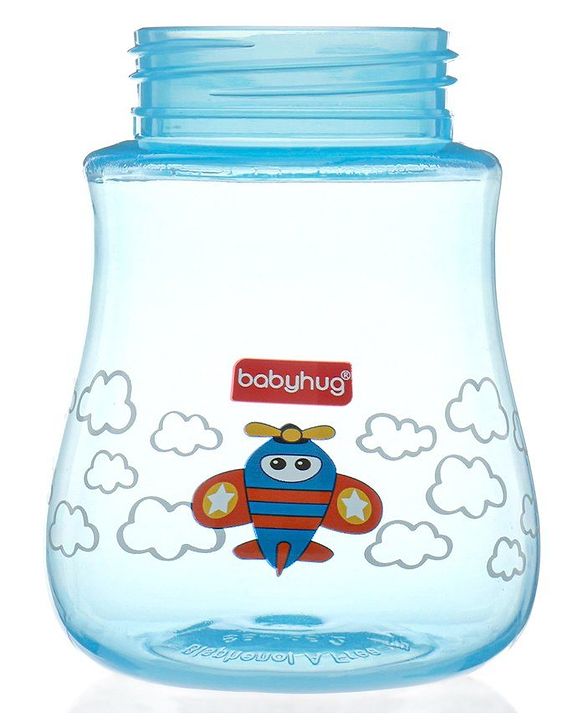 Babyhug Twin Handle Training Soft Spout Cup Blue - 150 ml
