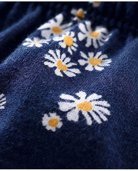 Babyhug 100% Cotton Antibacterial Panties Pack of 3 - Yellow Navy Blue