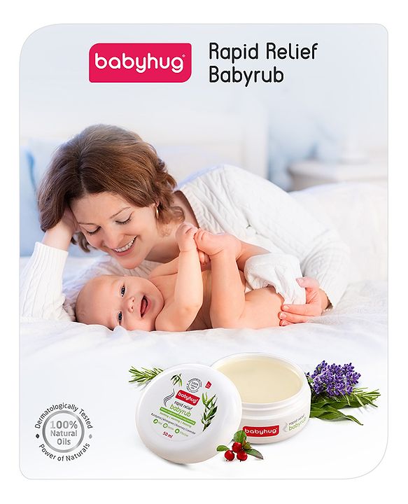 Babyhug Rapid Cold Relief Babyrub - 50 ml