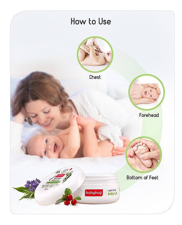 Babyhug Rapid Cold Relief Babyrub - 50 ml