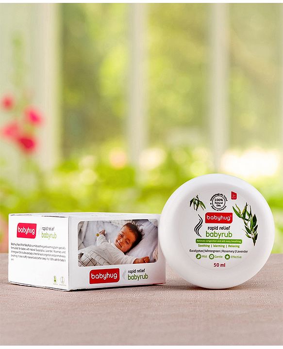 Babyhug Rapid Cold Relief Babyrub - 50 ml