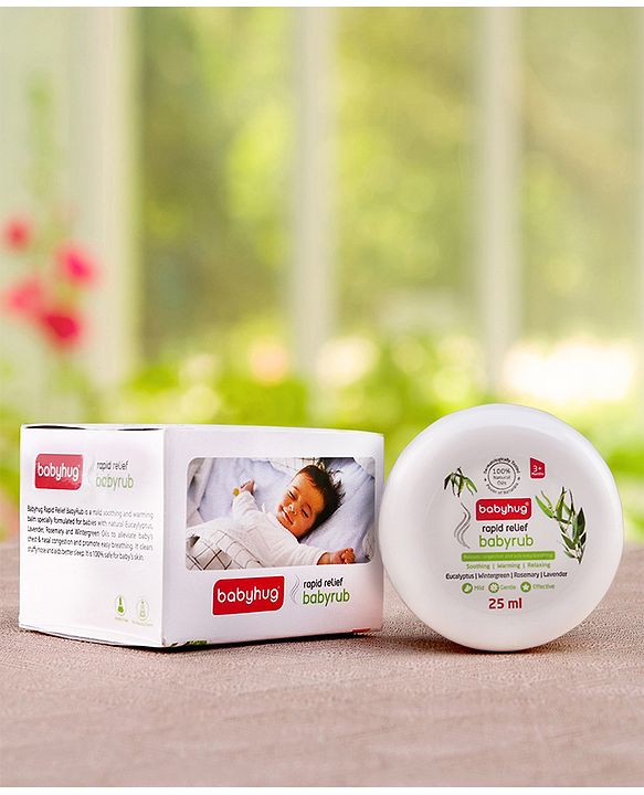 Babyhug Rapid Cold Relief Babyrub - 50 ml