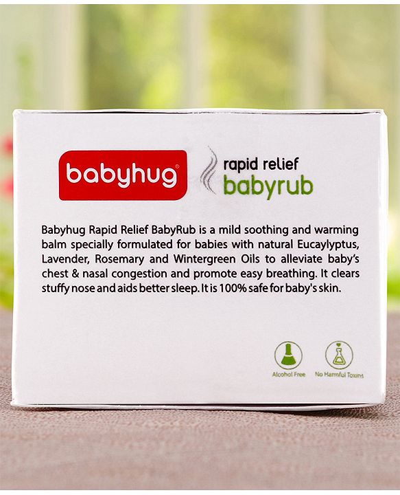 Babyhug Rapid Cold Relief Babyrub - 50 ml