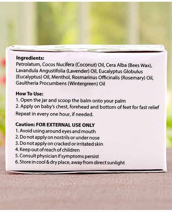 Babyhug Rapid Cold Relief Babyrub - 50 ml