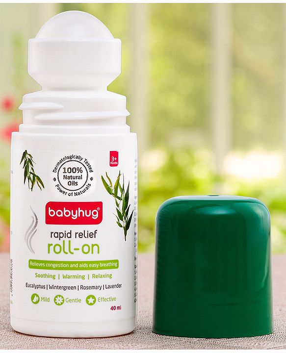 Babyhug Rapid Cold Relief Roll On - 40 ml