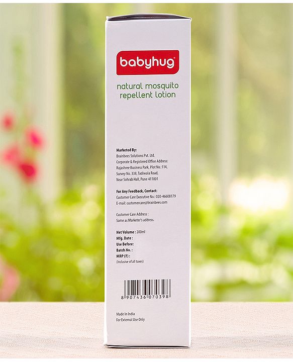 Babyhug Mosquito repellent Lotion - 200 ml