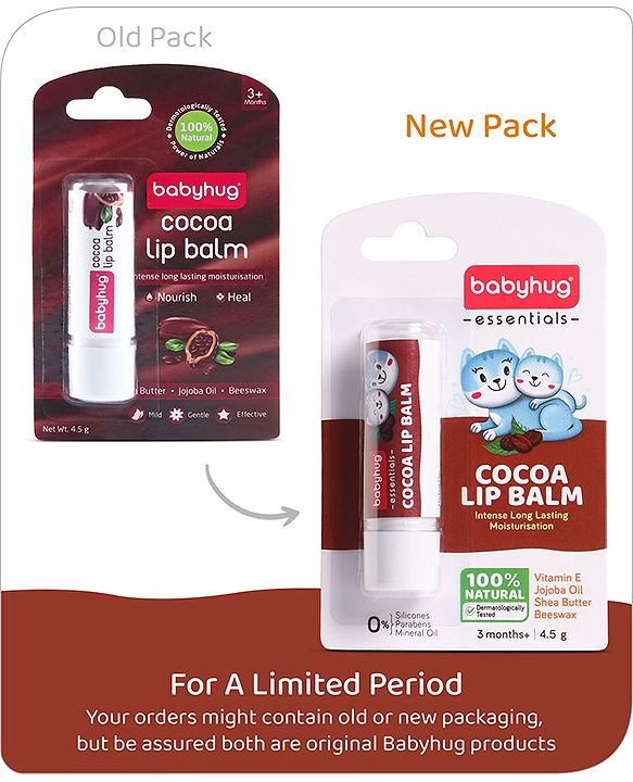 Babyhug Vanilla Lip Balm - 4.5 g