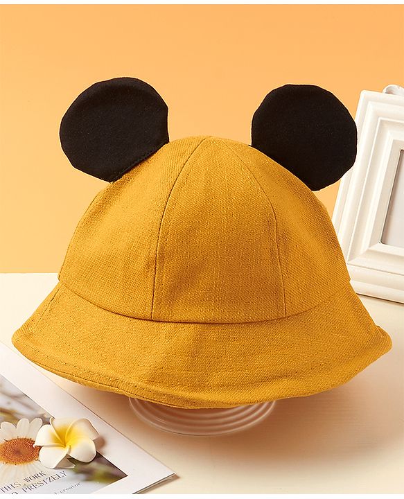 Babyhug Hat Yellow - Circumference 57 cm