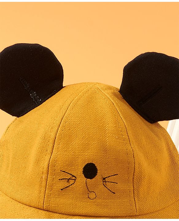 Babyhug Hat Yellow - Circumference 57 cm