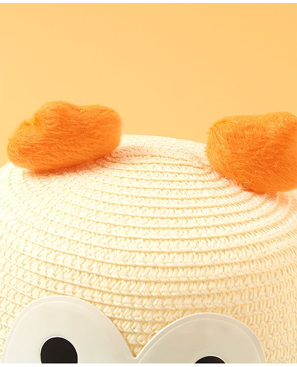 Babyhug Owl Design Hat Blue - Circumference 54 cm