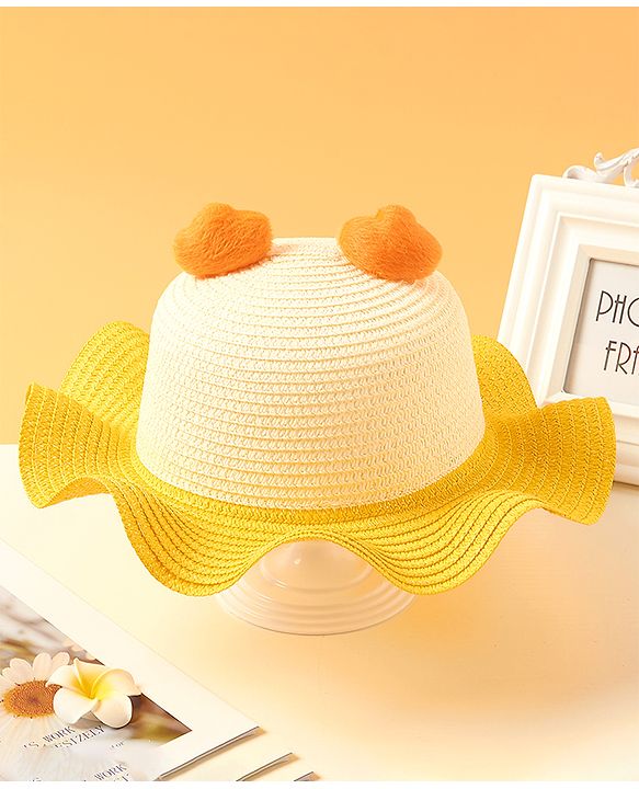 Babyhug Owl Print Hat Pink - Circumference 54 cm