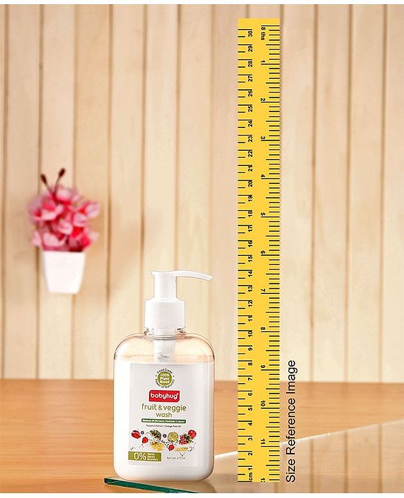 Babyhug 100% Plant Based Fruit & Veggie Wash - 275 ml