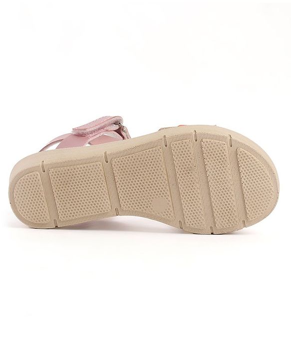Pine Kids Sandals With Velcro Closure - Fuchsia