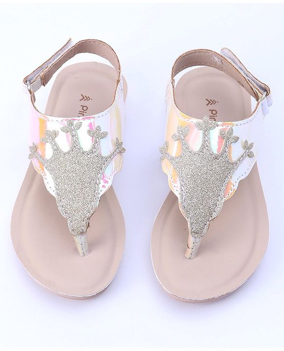 Pine Kids Sandals With Velcro Closure - Light Pink