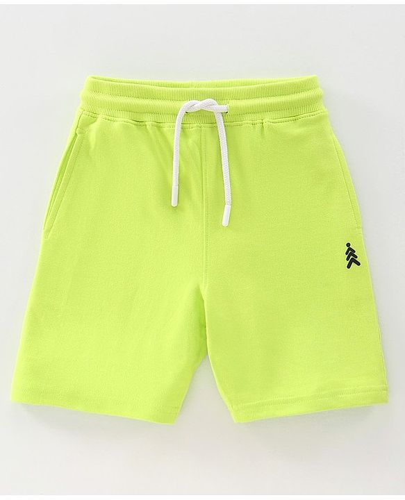 Pine Kids Biowash Shorts Pack of 2 - Orange Green