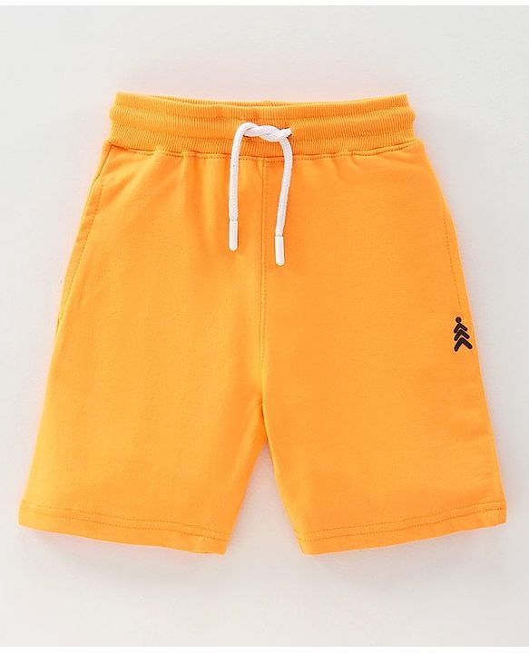 Pine Kids Biowash Shorts Pack of 2 - Orange Green
