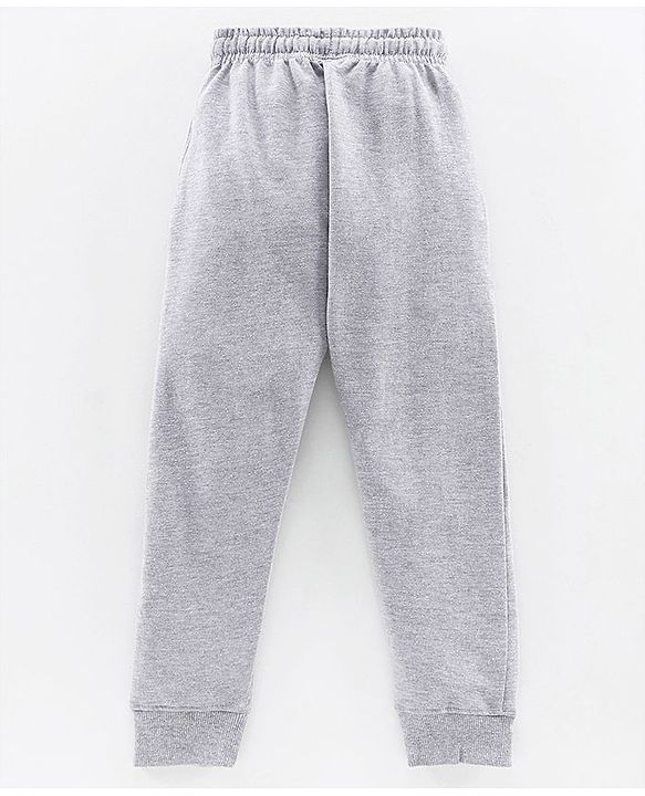 Pine Kids 100% Cotton Full Length Biowashed Lounge Pants Pack of 2 - Grey Orange