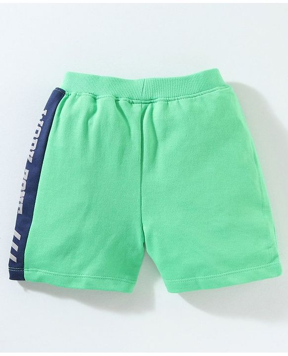 Babyhug Shorts with Drawstring - Green