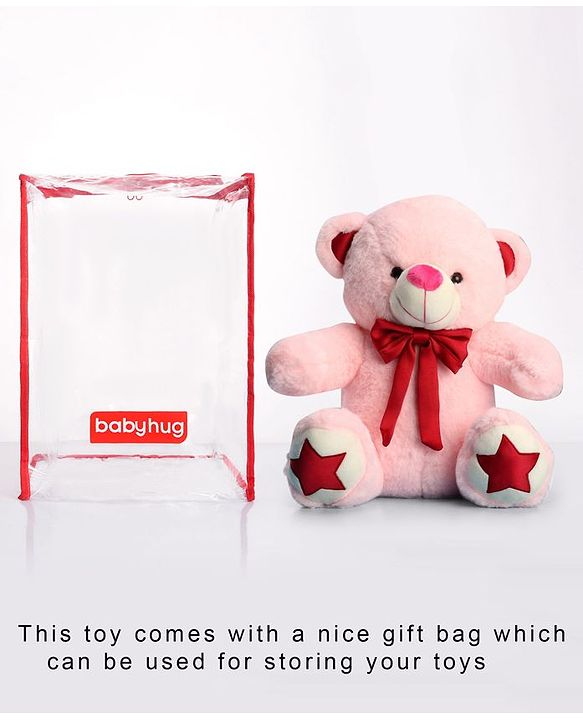 Babyhug Teddy Bear Soft Toy Height 40 cm (Color May Vary)