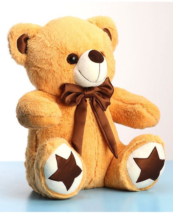 Babyhug Plush Teddy Bear Soft Toy Brown - Height 30 cm