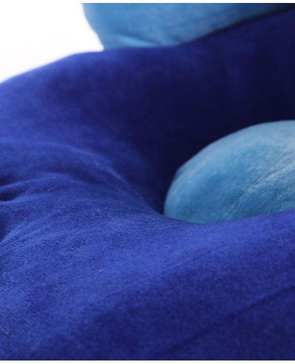 Babyhug Kids Penguin Shaped Sofa Chair - Blue