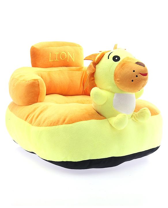 Babyhug Kids Penguin Shaped Sofa Chair - Blue