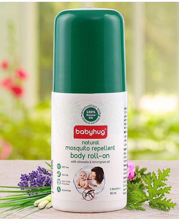 Babyhug Mosquito Repellent Body Roll On - 40 ml