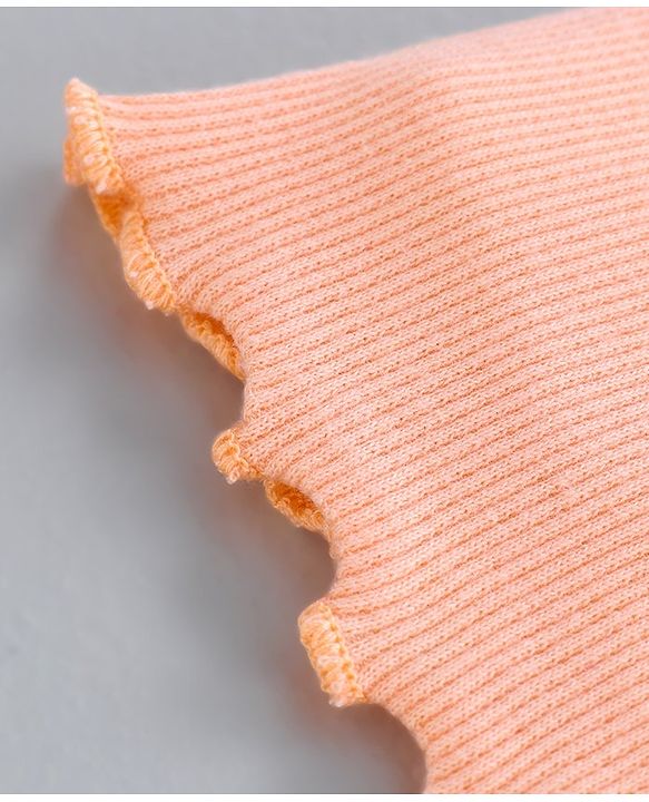 Pine Kids Half Sleeves Top - Peach